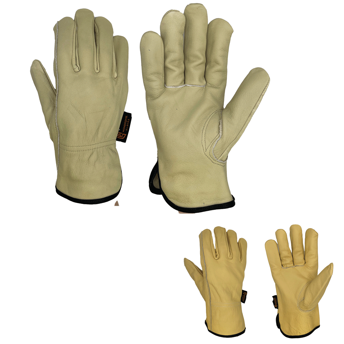 HANDSOME GLOVES UNLINED COWHIDE ROPER/DRIVER GLOVES