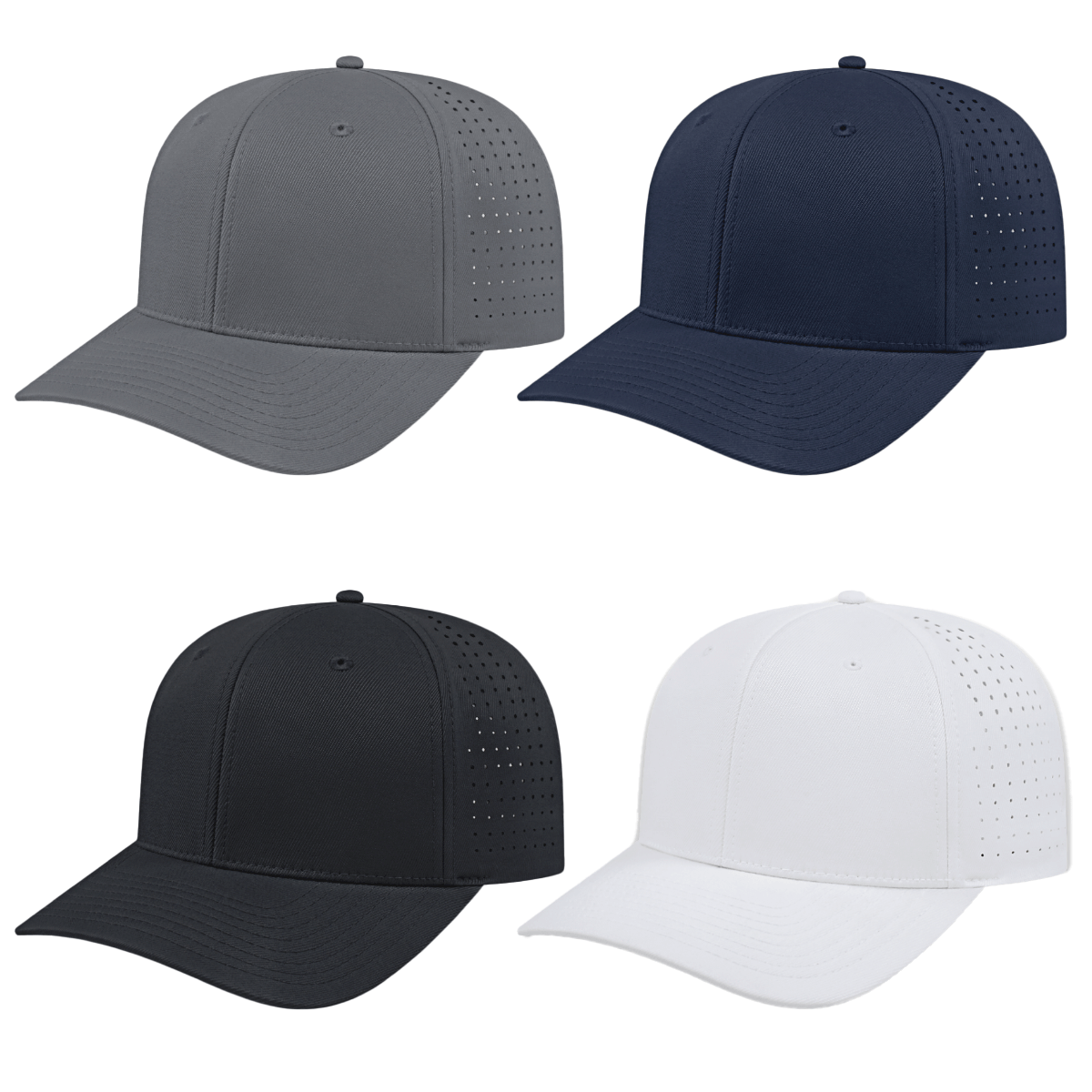 CAP AMERICA FLEXFIT 110 PERFORATED PERFORMANCE SNAP BACK HAT ID