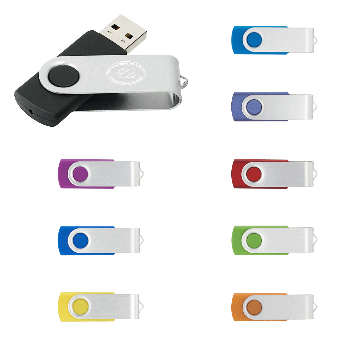 ROTATE FLASH DRIVE 8GB