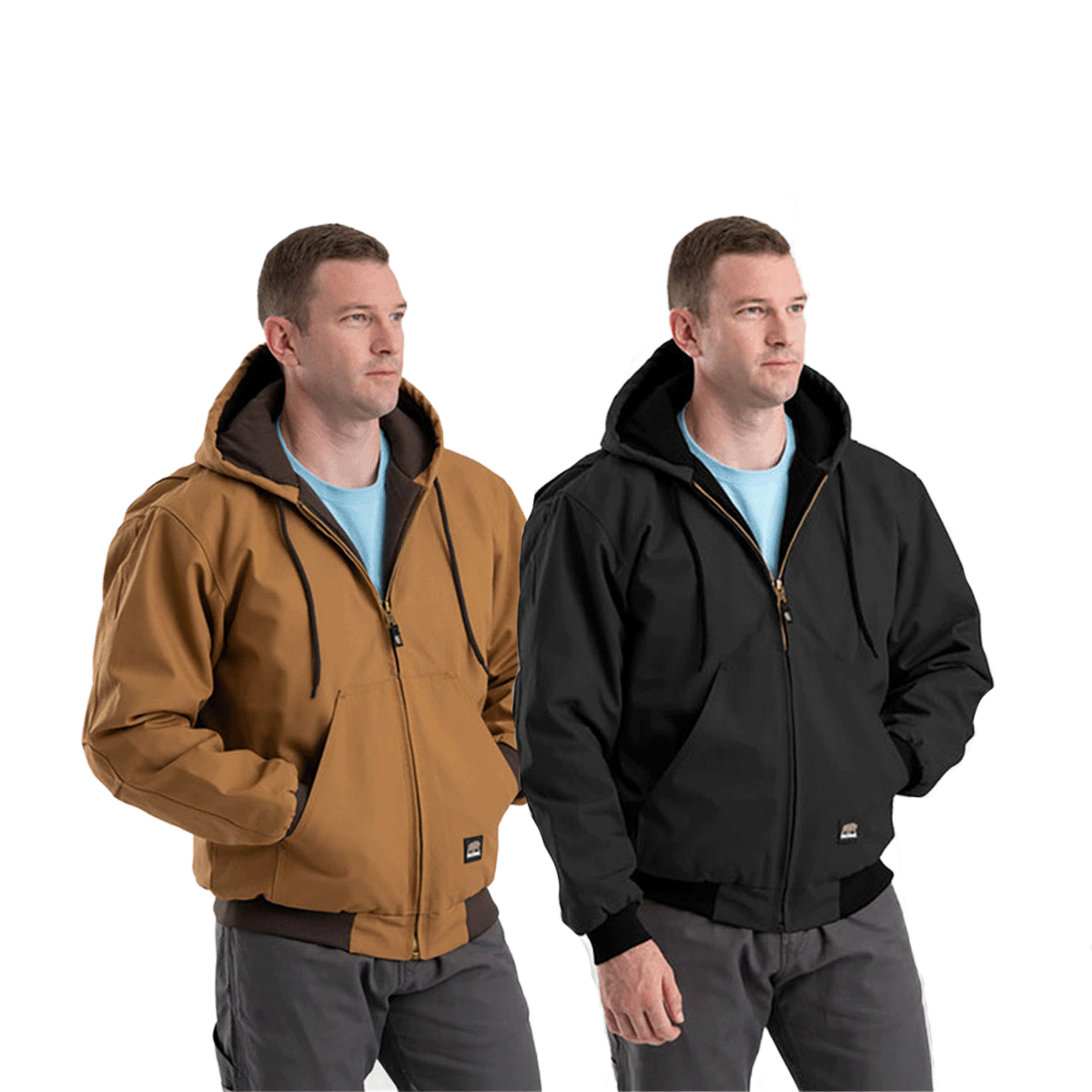 BERNE ADULT HERITAGE DUCK HOODED ACTIVE JACKET
