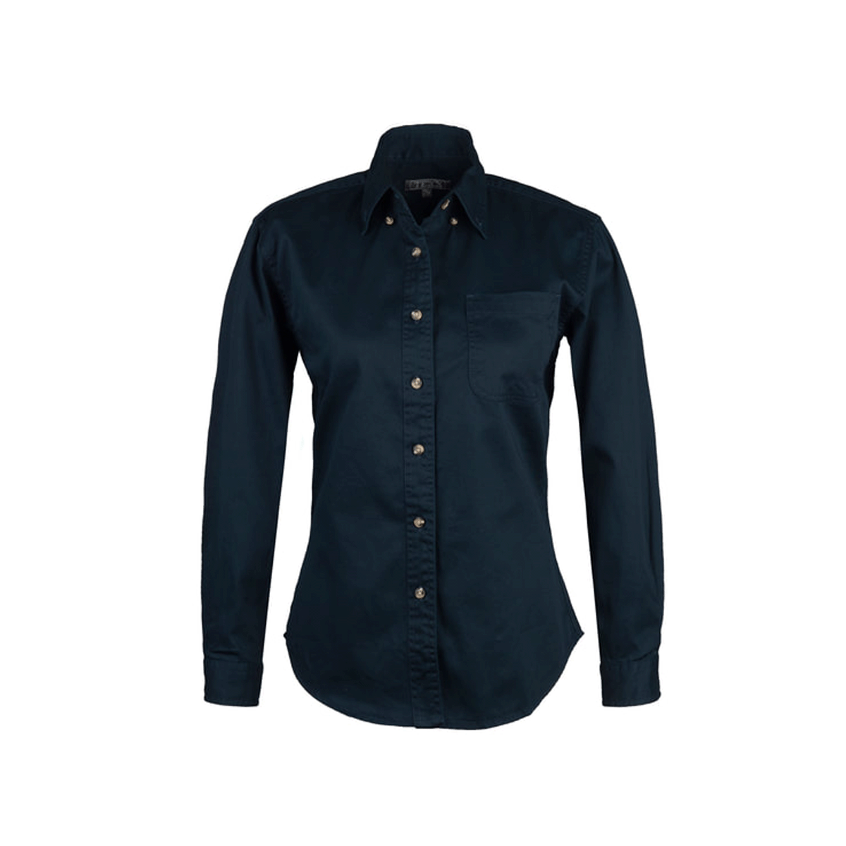 TEXX CANADA LADIES LONG SLEEVE 100% COTTON TWILL SHIRT