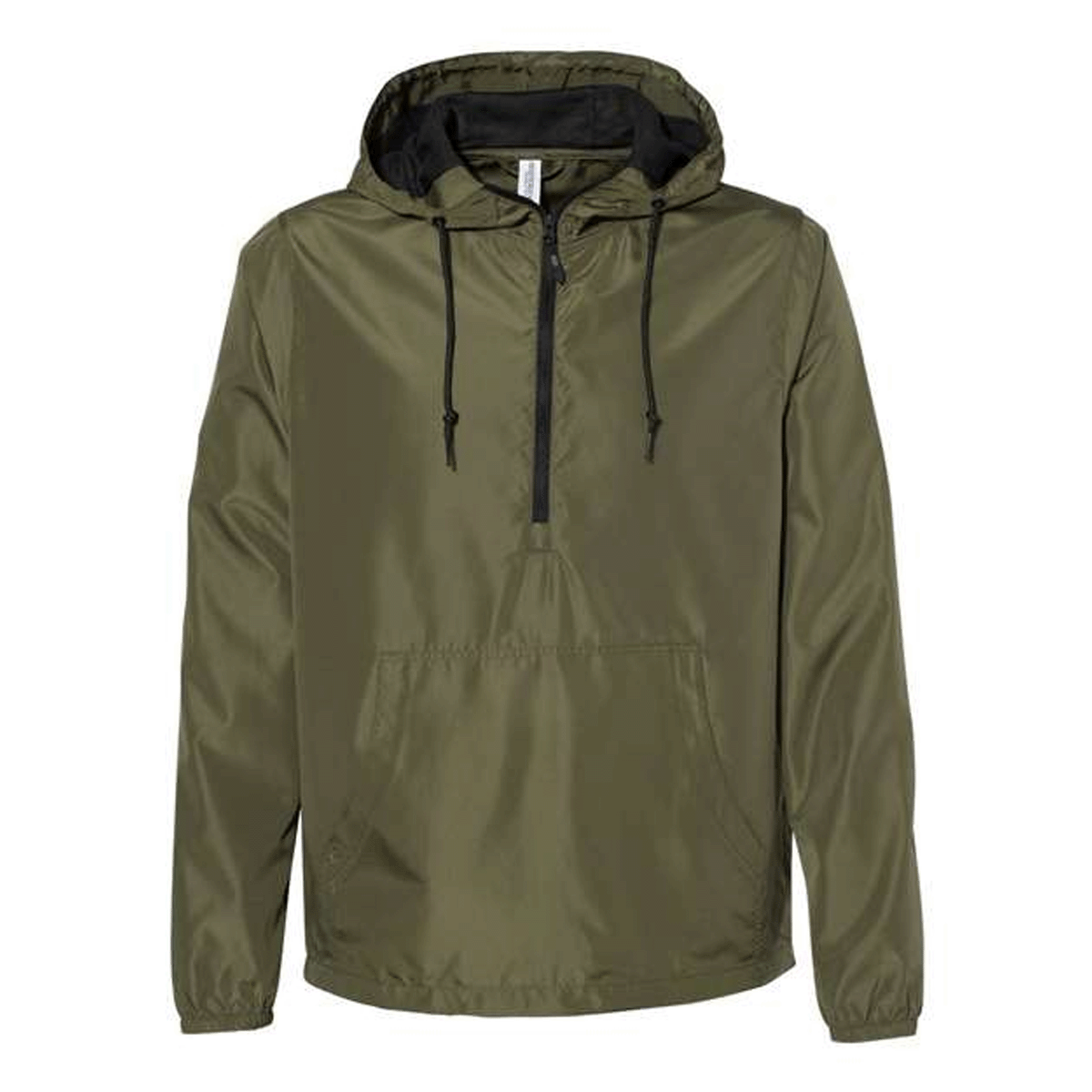 INDEPENDANT TRADING CO. LIGHTWEIGHT QUARTER-ZIP WINDBREAKER JACKET