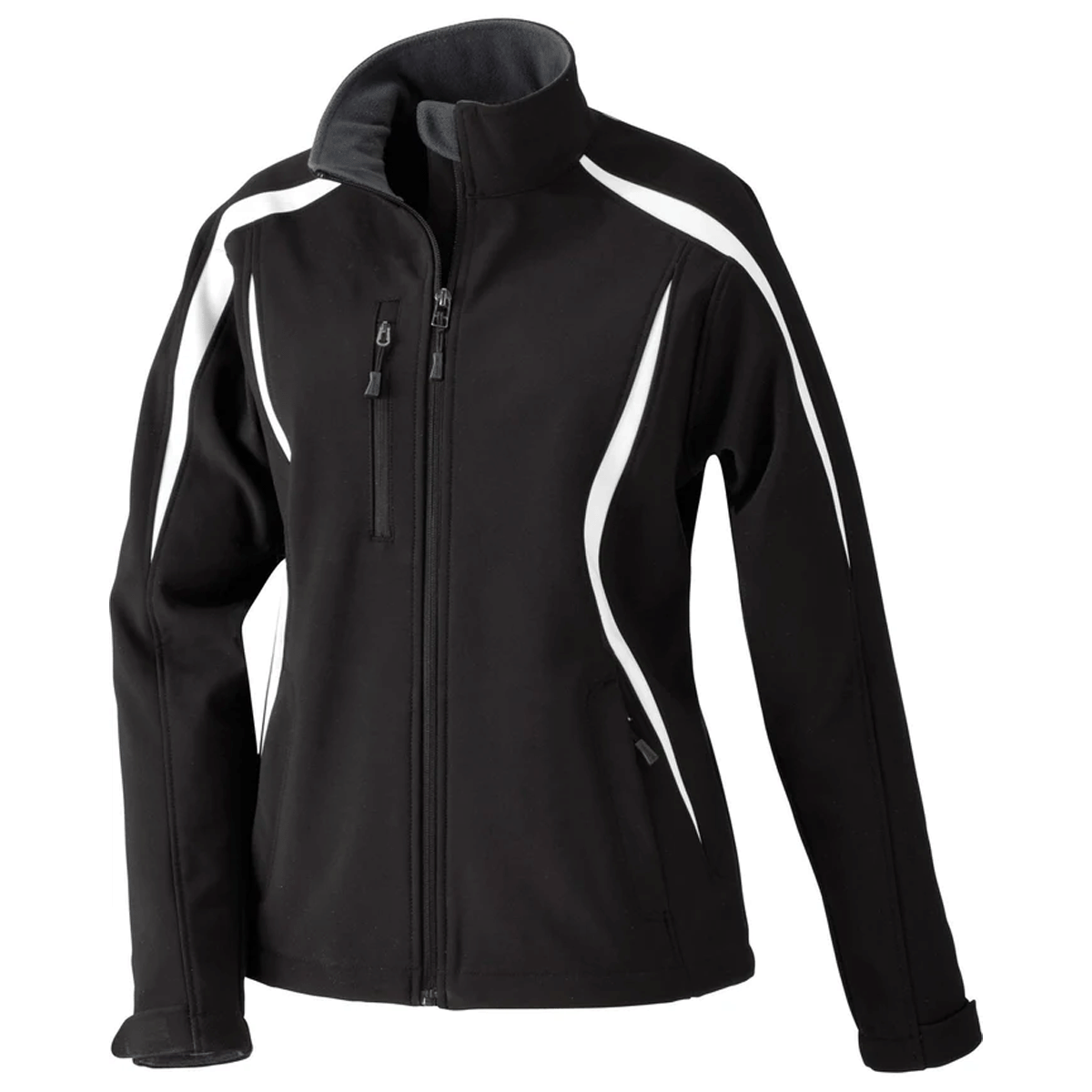 NORTH END LADIES ENZO COLORBLOCK SOFTSHELL JACKET