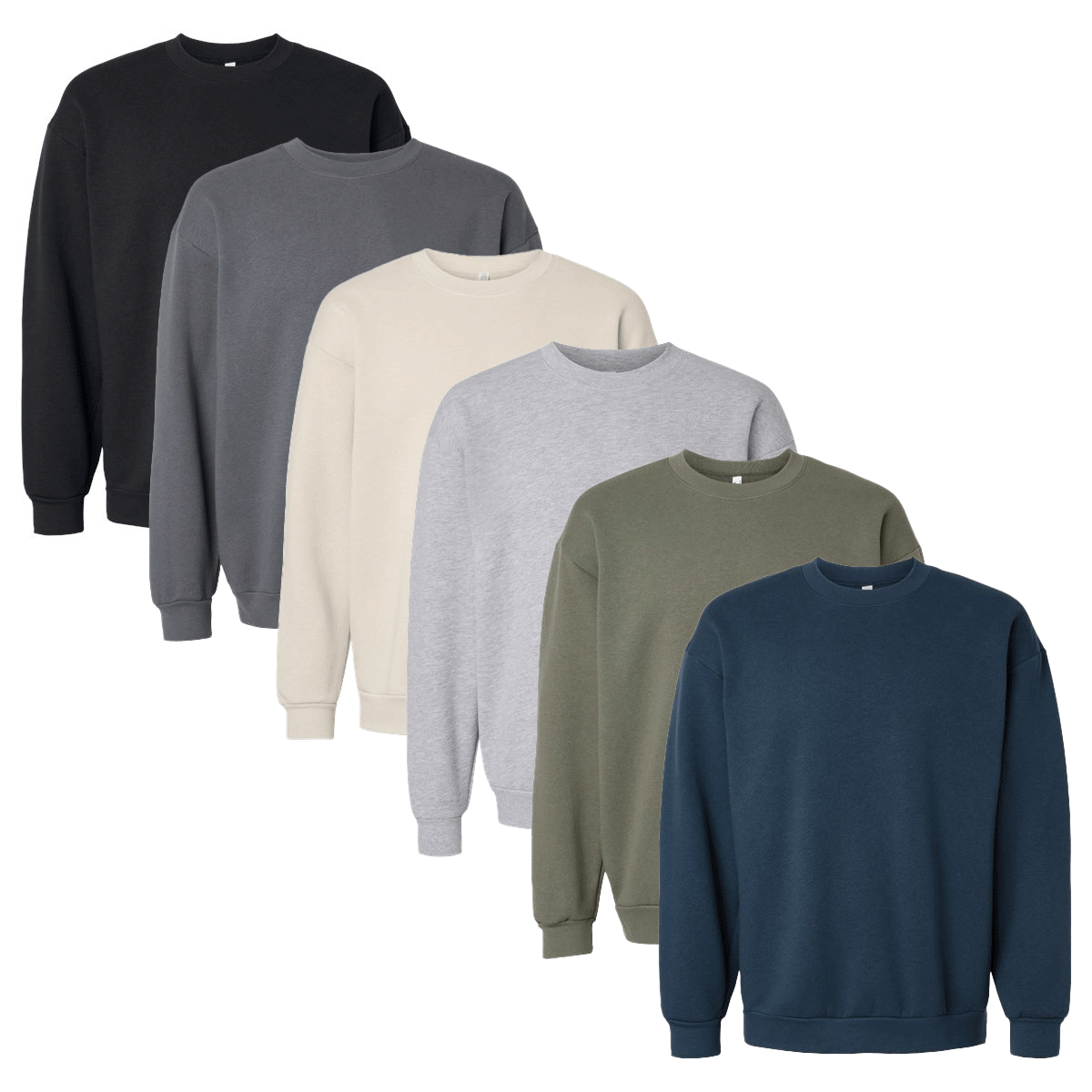 AMERICAN APPAREL ADULT RFLEX FLEECE CREWNECK SWEATSHIRT