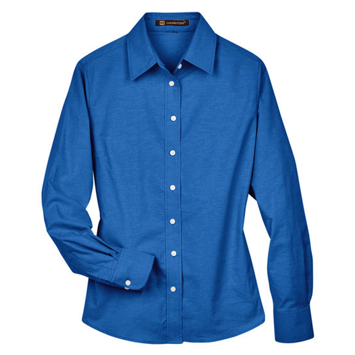 HARRITON LADIES LONG SLEEVE OXFORD DRESS SHIRT