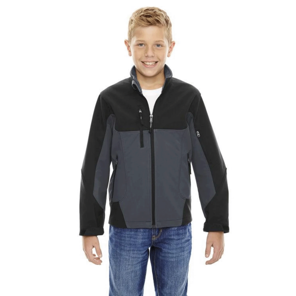 YOUTH BONDED SOFT SHELL JACKET