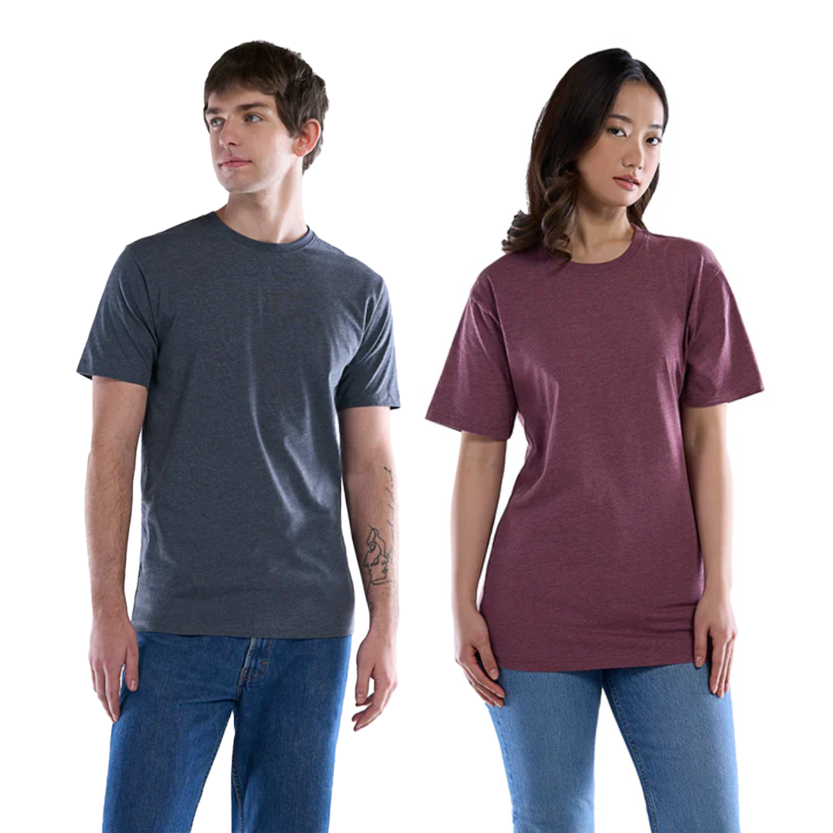 CANADA SPORTSWEAR YOUTH SPRINT 50/50 COTTON/POLY CREWNECK T-SHIRT