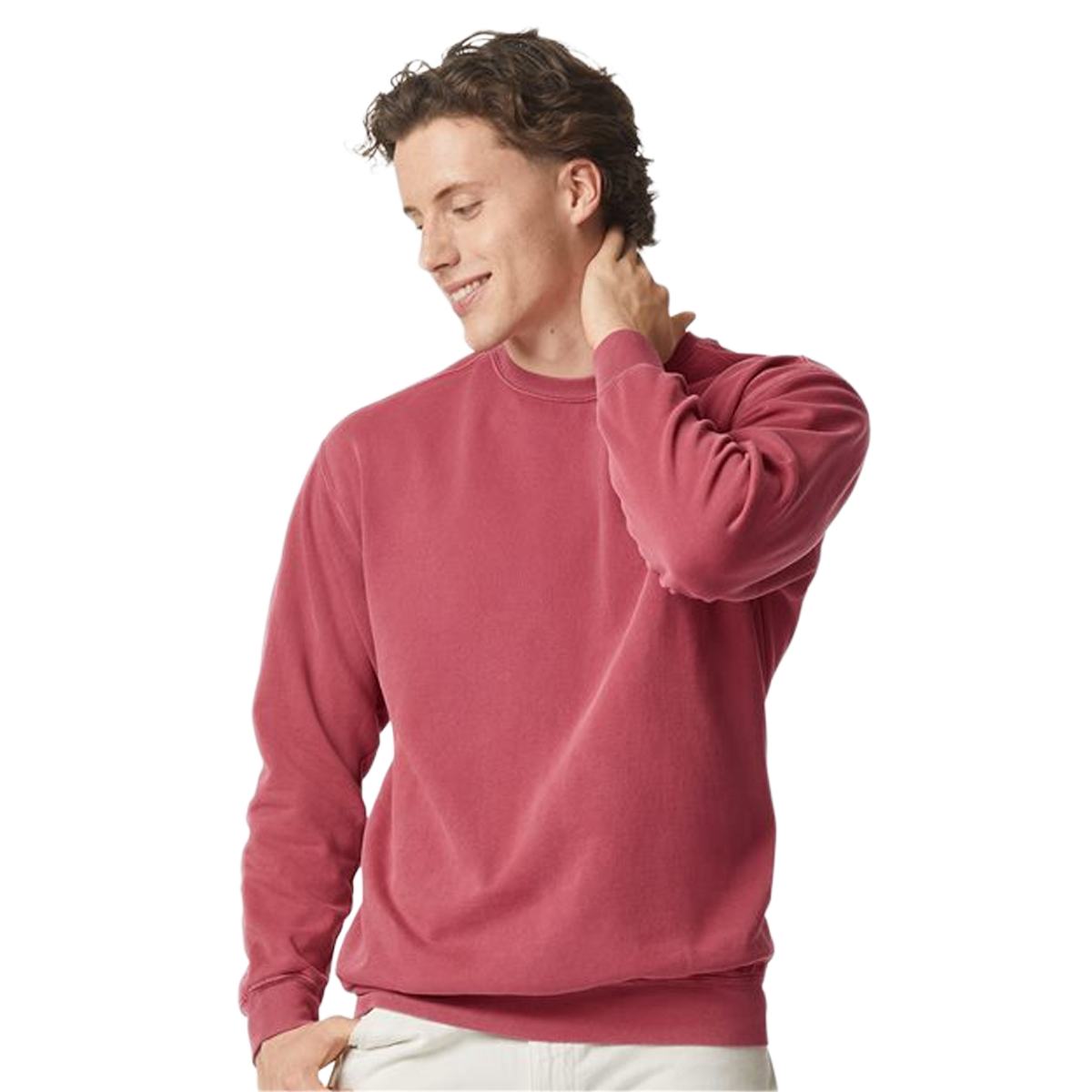 COMFORT COLORS ADULT GARMENT-DYED CREWNECK SWEATSHIRT