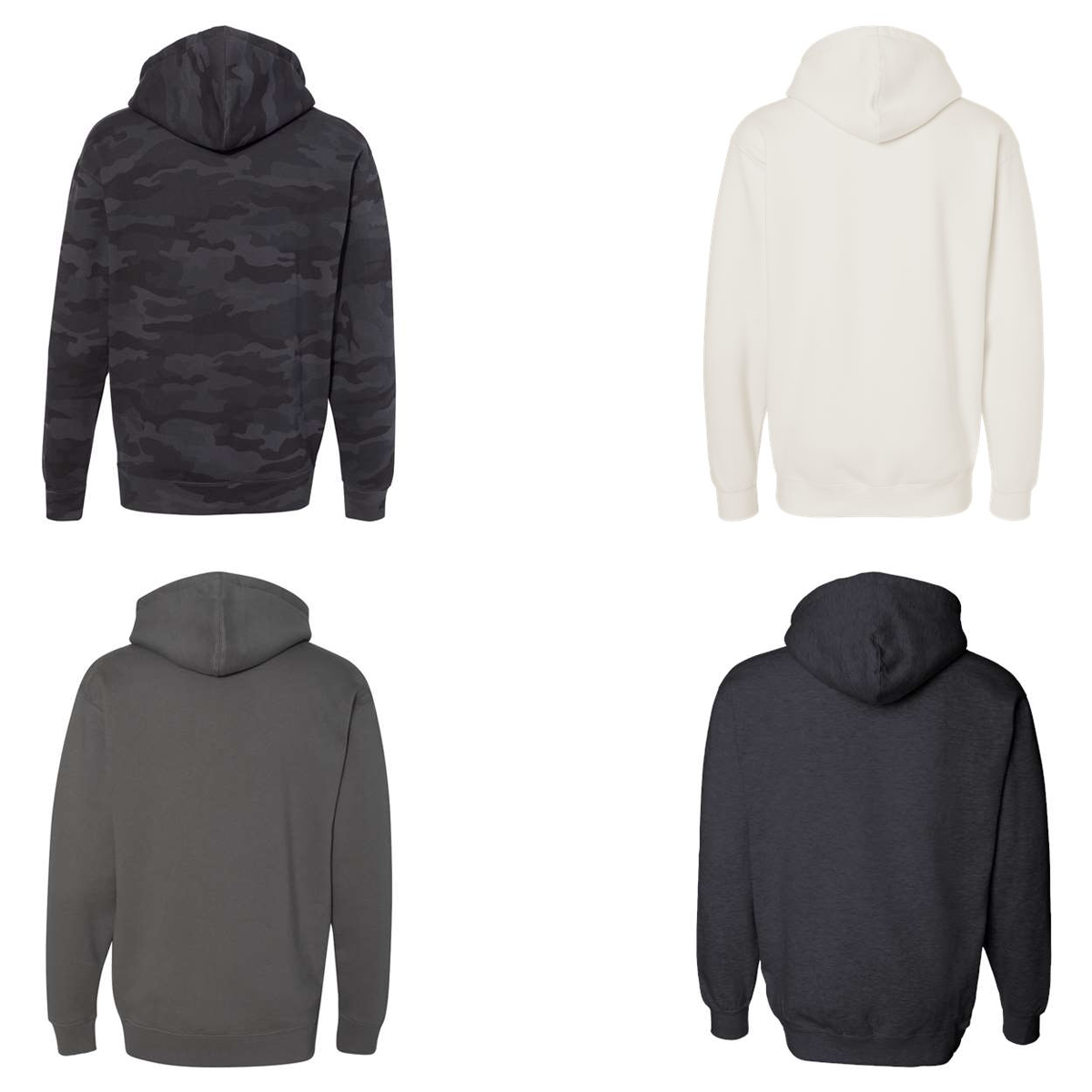 INDEPENDANT TRADING CO. ADULT HEAVYWEIGHT HOODED SWEATSHIRT