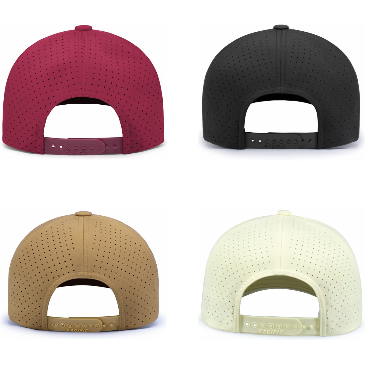 PACIFIC WEEKENDER PERFORATED SNAPBACK HAT