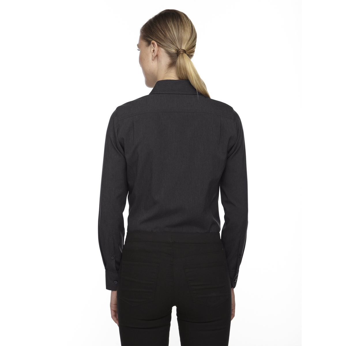 NORTH END LADIES MELANGE PERFORMANCE SHIRT
