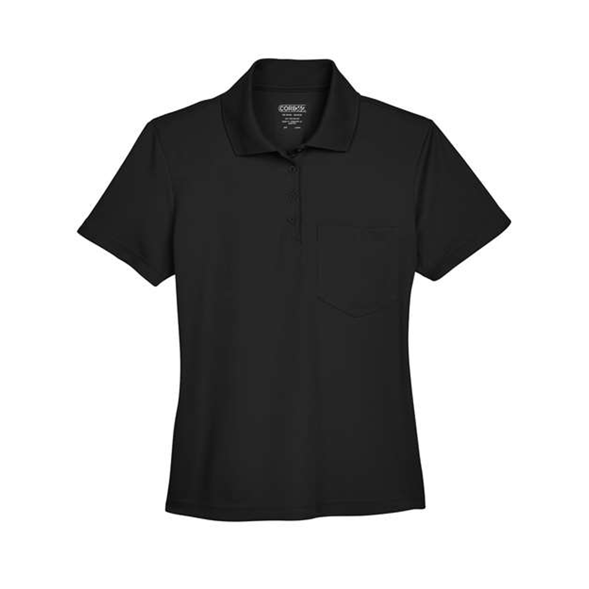 CORE365 LADIES ORIGIN PERFORMANCE PIQUE POLO WITH POCKET