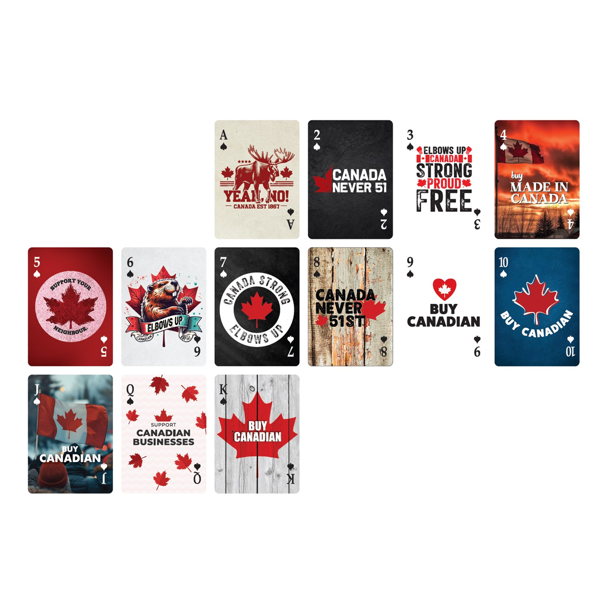 CANADA PROUD PLAYING CARDS