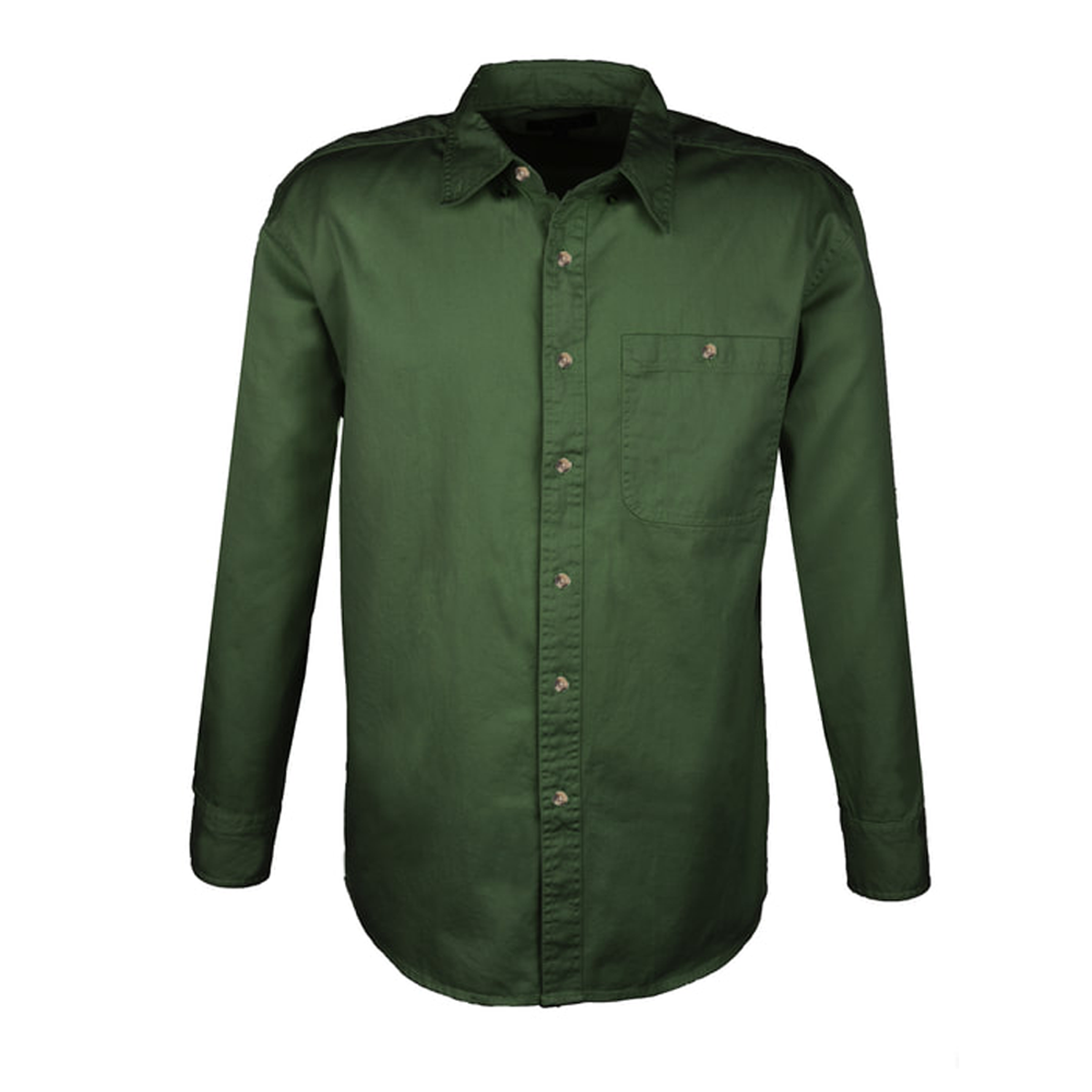 TEXX CANADA MEN'S LONG SLEEVE 100% COTTON TWILL SHIRT
