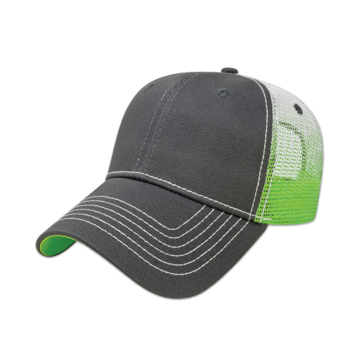 CAP AMERICA GRADIENT SCREEN PRINT MESH SNAPBACK HAT
