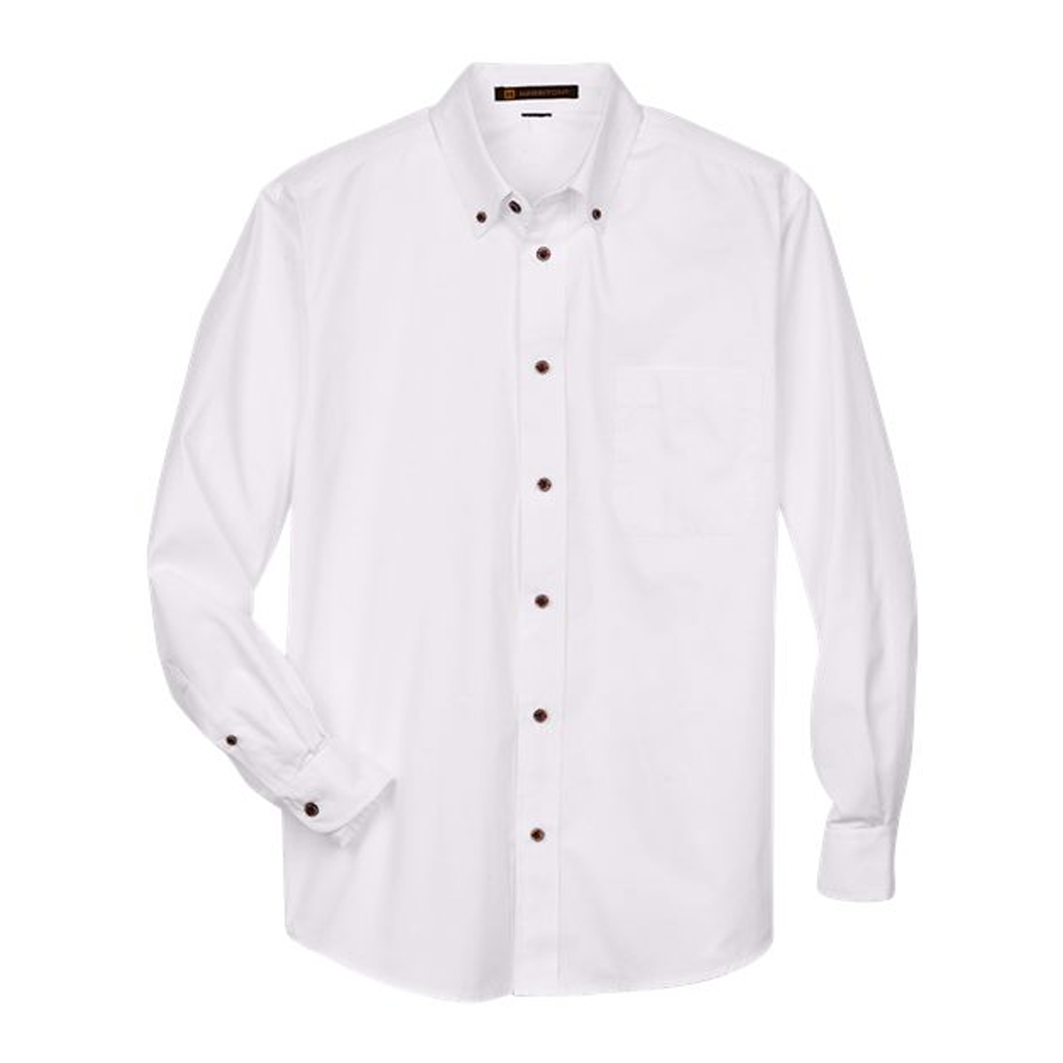 HARRITON MEN'S EASY BLEND TWILL SHIRT