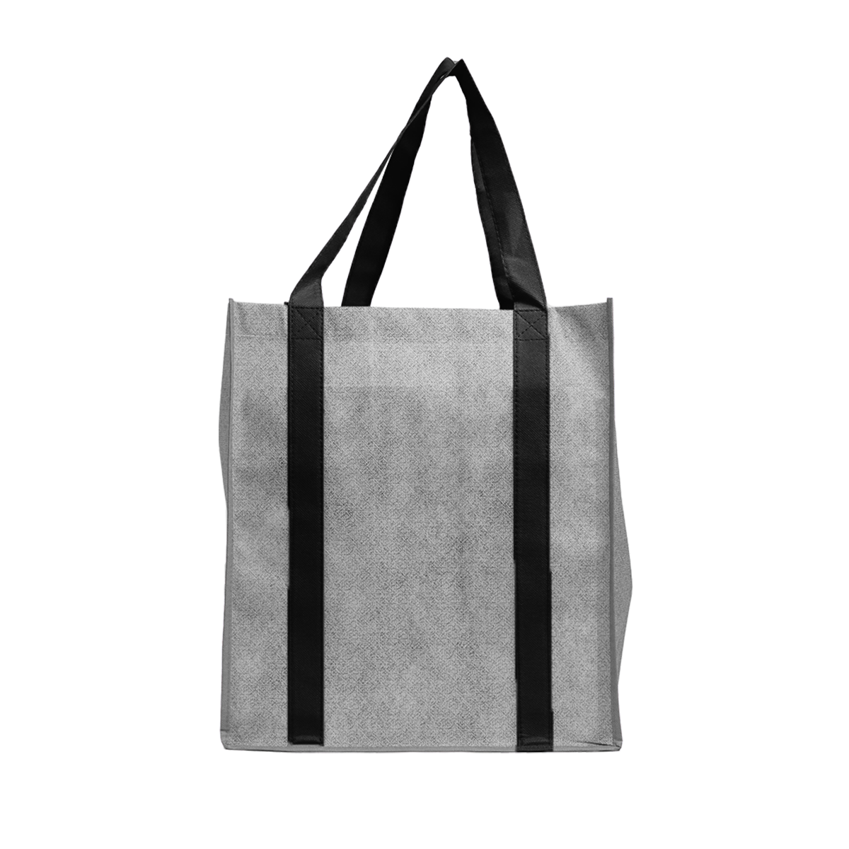 HEATHERED JUMBO NON-WOVEN TOTE