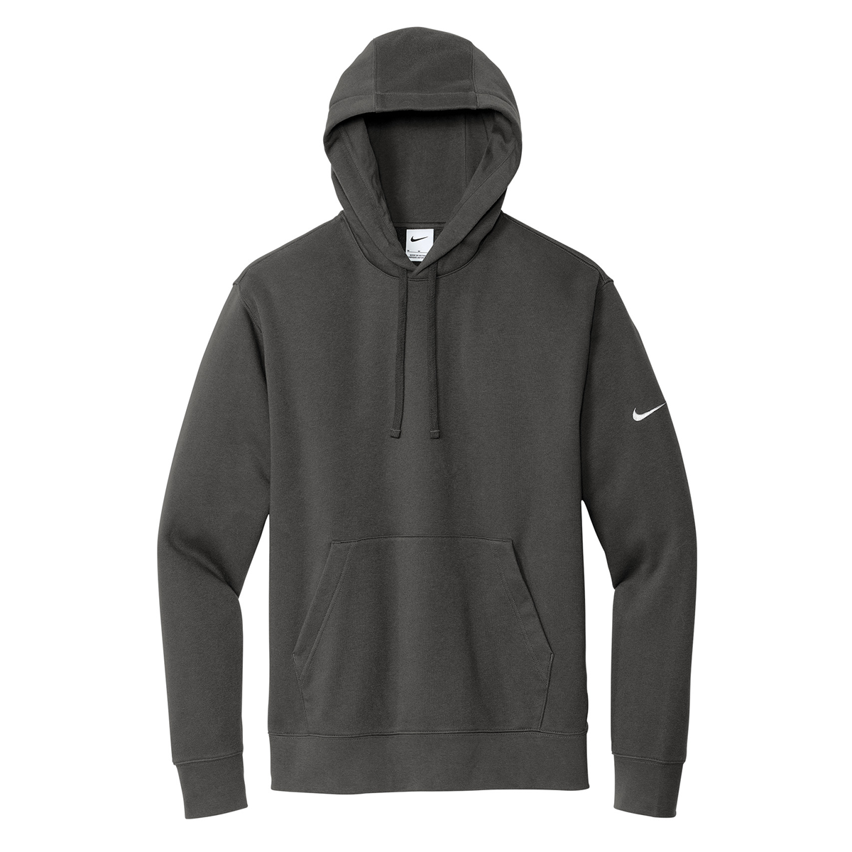 NIKE MEN'S FLEECE SLEEVE SWOOSH PULLOVER HOODIE