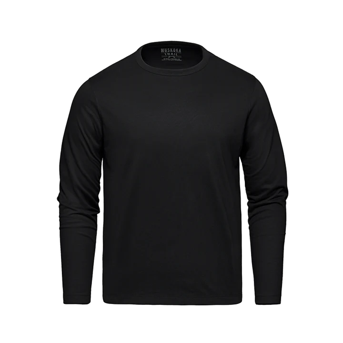 CANADA SPORTSWEAR MEN'S RIVERSIDE COTTON-POLY LONG SLEEVE CREWNECK SHIRT