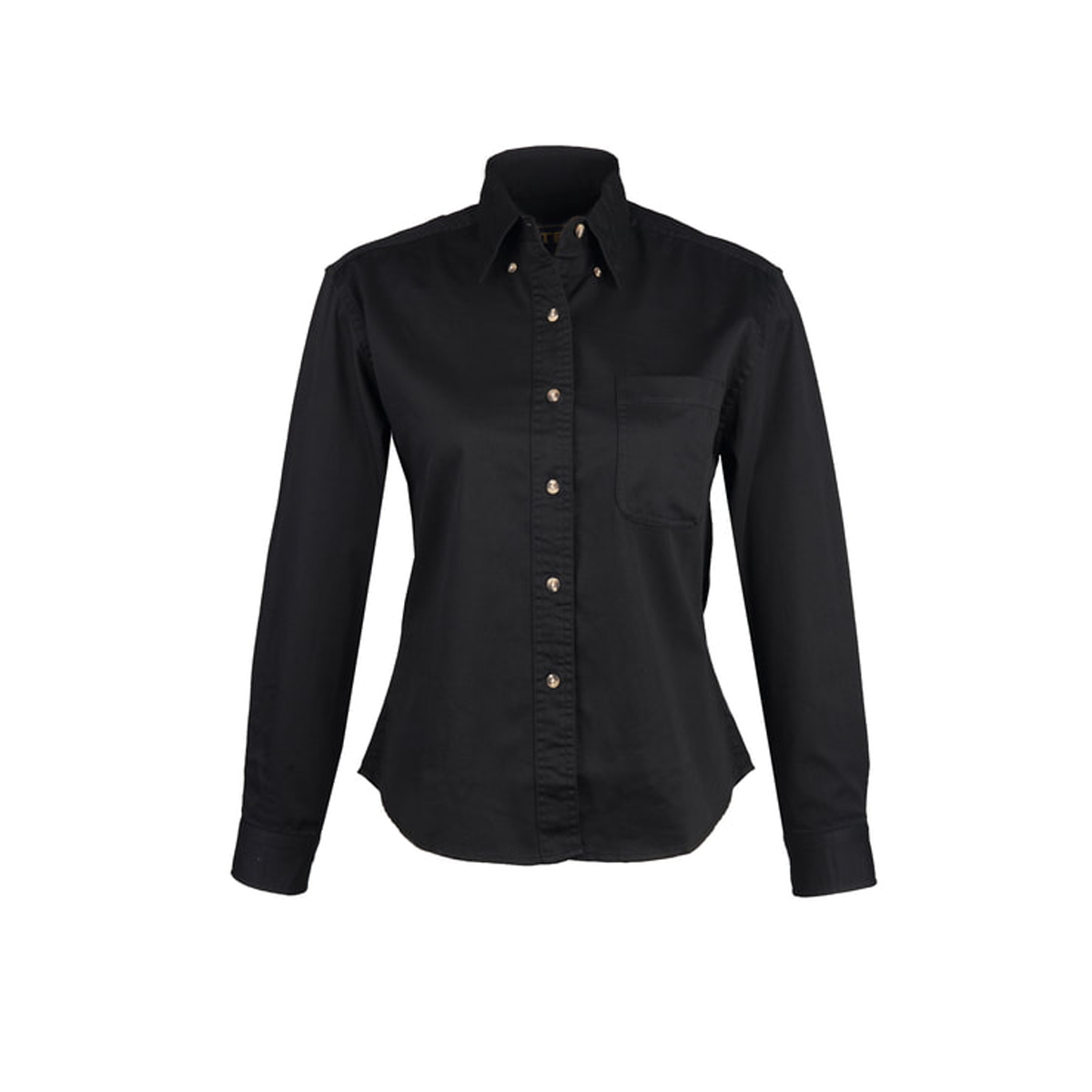 TEXX CANADA LADIES LONG SLEEVE 100% COTTON TWILL SHIRT