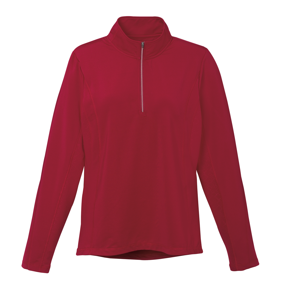 ELEVATE LADIES CALTECH KNIT QUARTER-ZIP