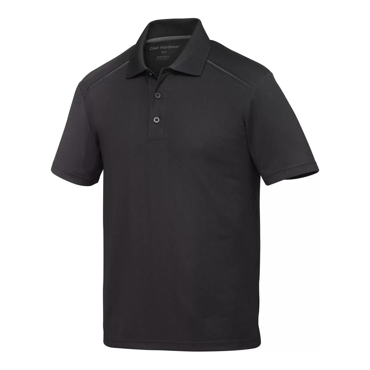 COAL HARBOUR MEN'S SNAG RESISTANT CONTRAST INSET POLO SHIRT