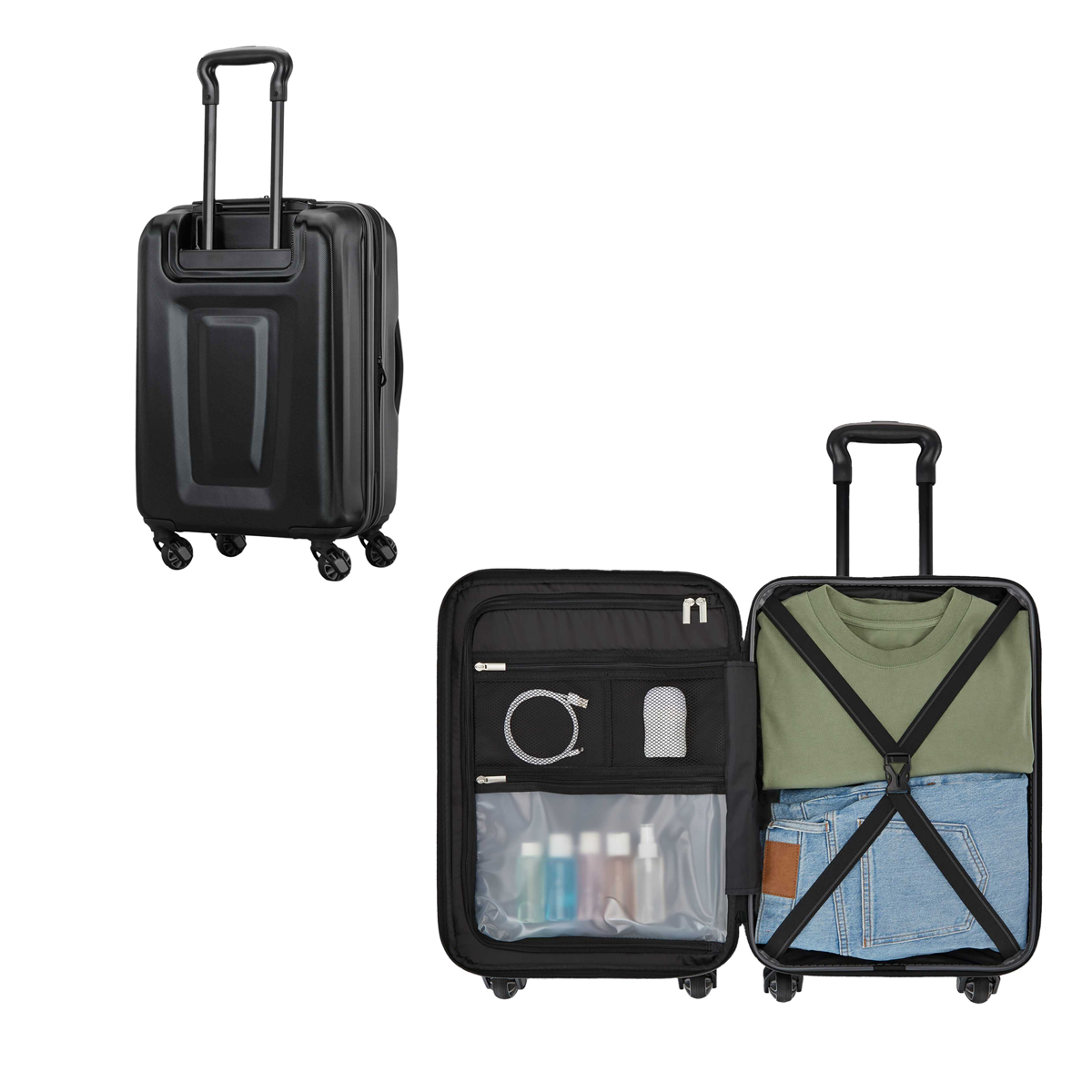 HIGH SIERRA TERRA TREK CARRY-ON LUGGAGE