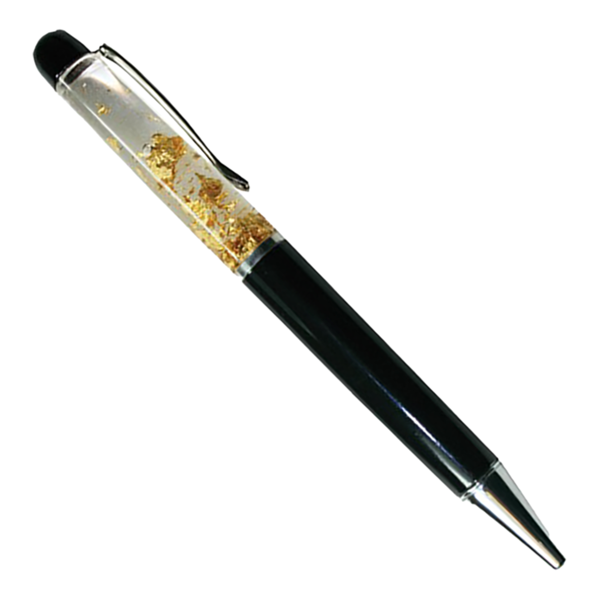 FLOATING GOLD FLAKE PEN