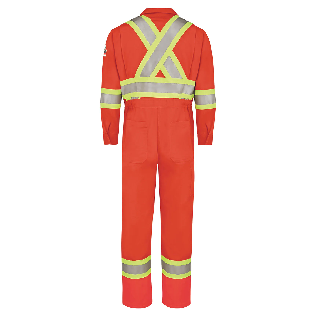 BULLWARK FR MEN'S PREMIUM COVERALL WITH 4" REFLECTIVE TRIM