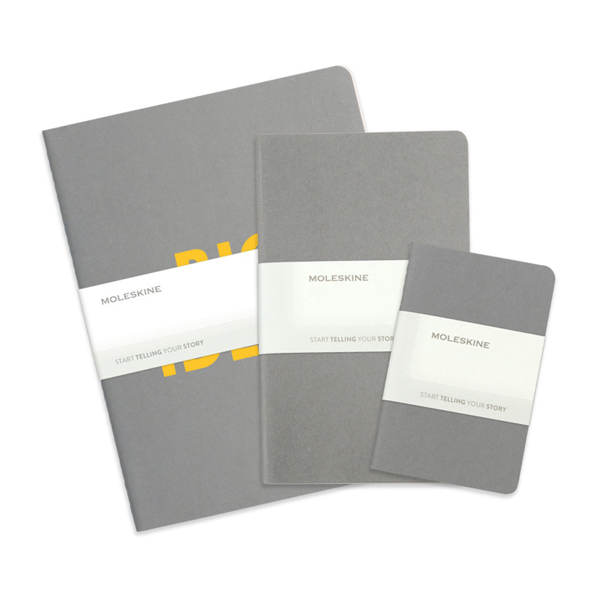 MOLESKINE ASSORTED CAHIER 3-PACK