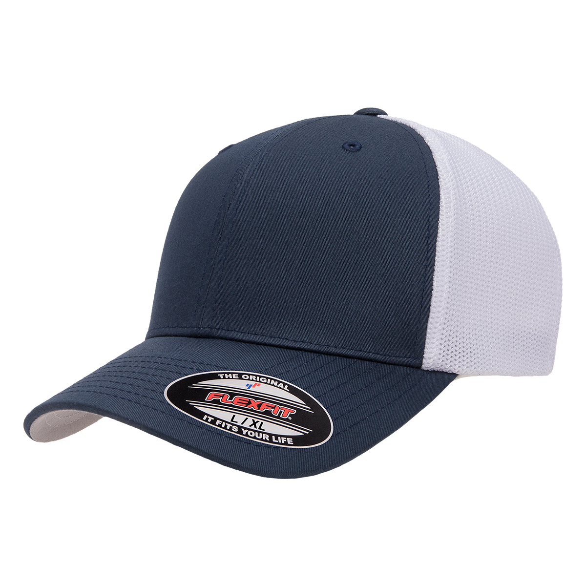 FLEXFIT STRUCTURED 6-PANEL TRUCKER HAT