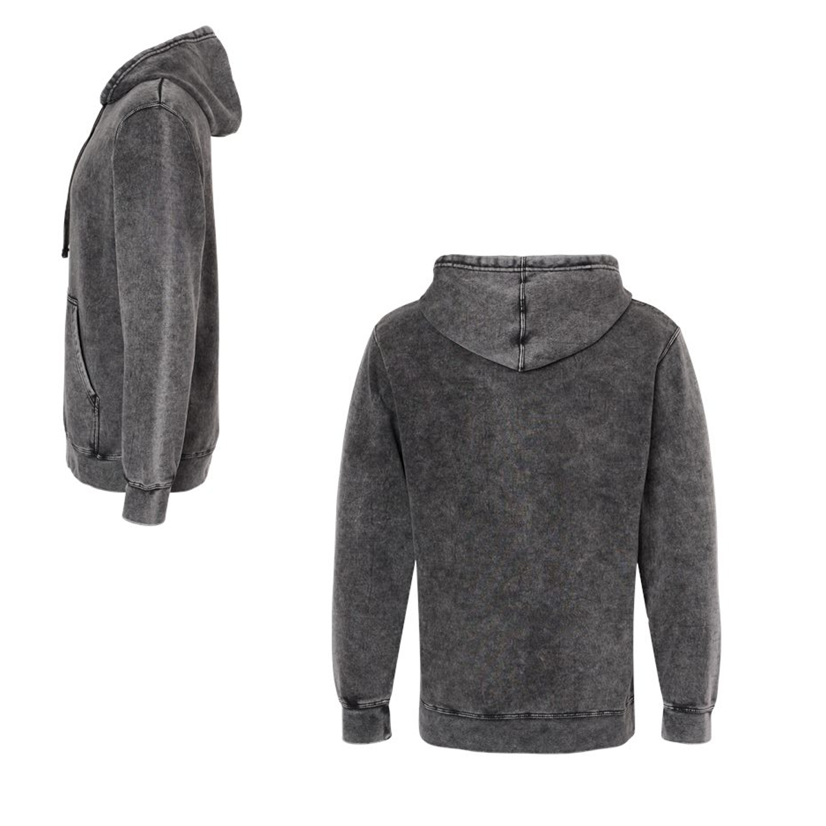 INDEPENDENT TRADING CO. ADULT MIDWEIGHT MINERAL WASH HOODIE
