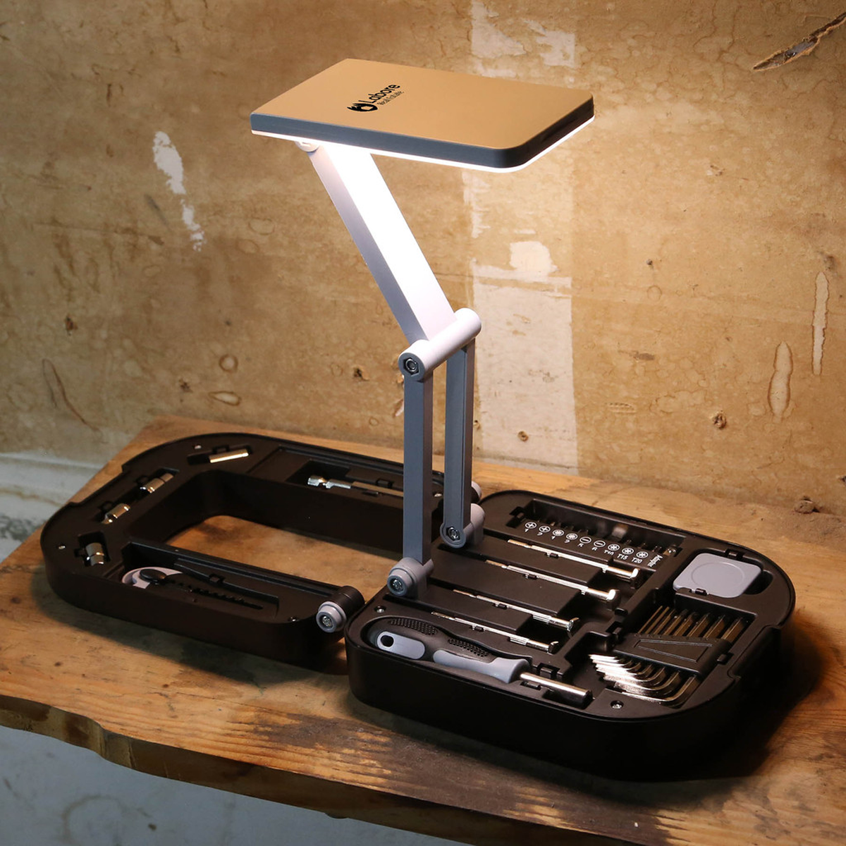 BRIGHTWORKS LED LAMP TOOLBOX