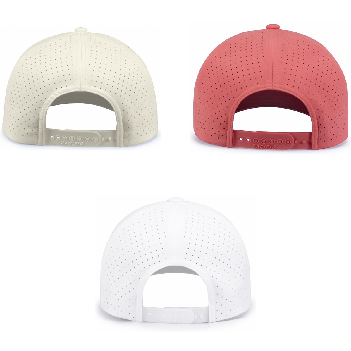 PACIFIC WEEKENDER PERFORATED SNAPBACK HAT