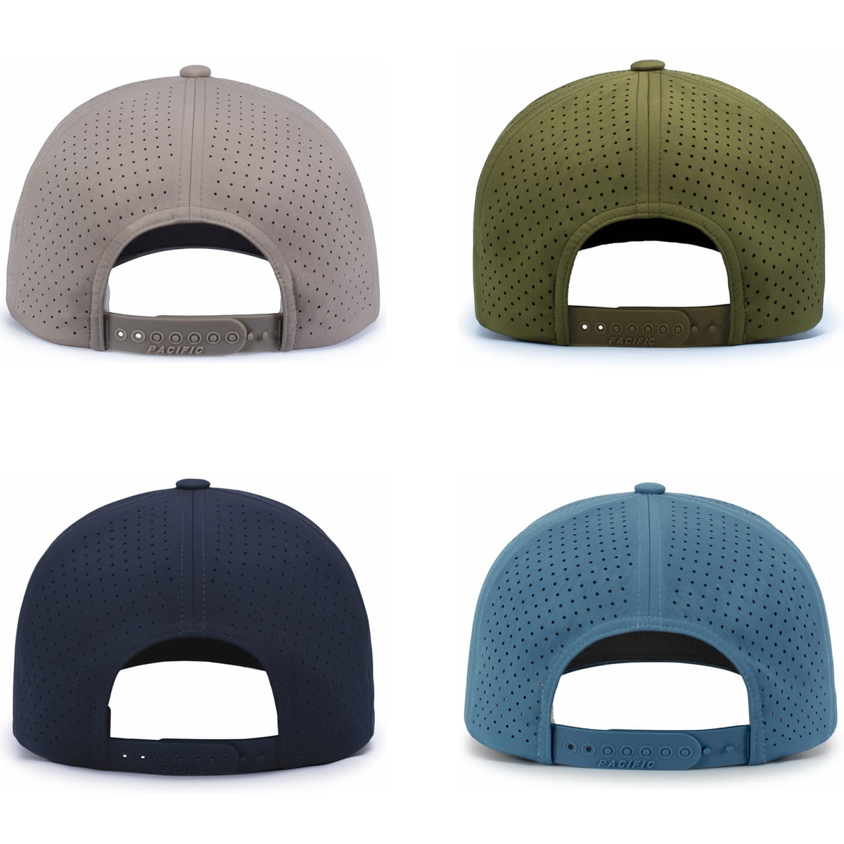 PACIFIC WEEKENDER PERFORATED SNAPBACK HAT