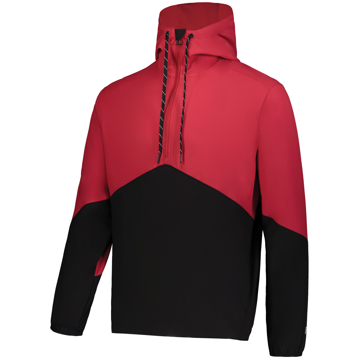 RUSSELL LEGEND HOODED PULLOVER QUARTER-ZIP