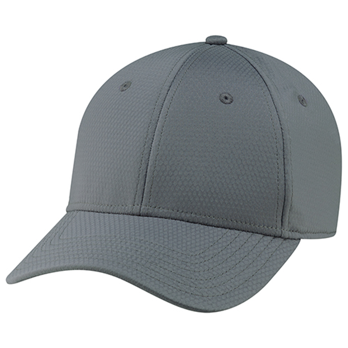 AJM POLY DIAMOND 6-PANEL VELCRO BACK STRAP HAT