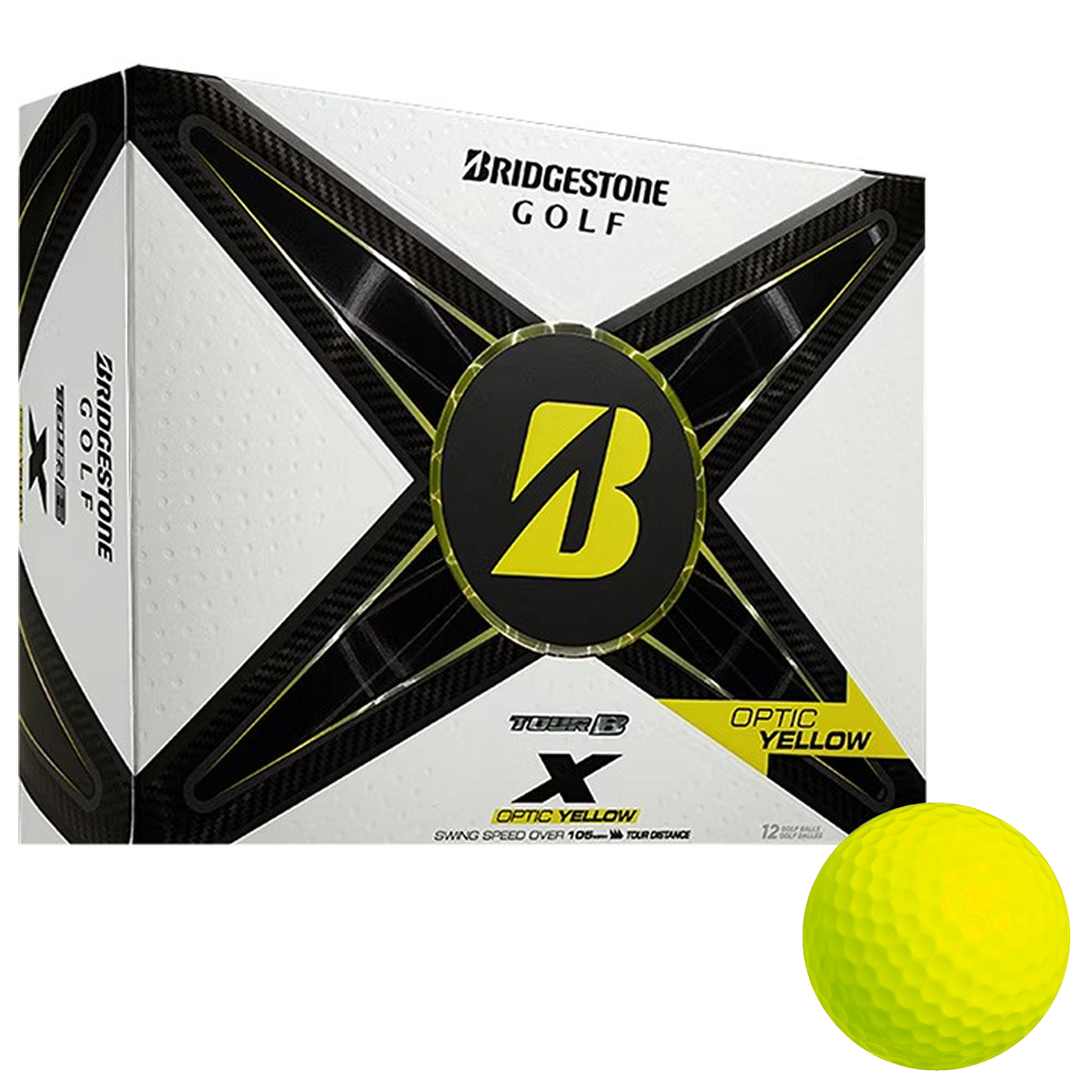 BRIDGESTONE TOUR B X GOLF BALLS (DOZEN)