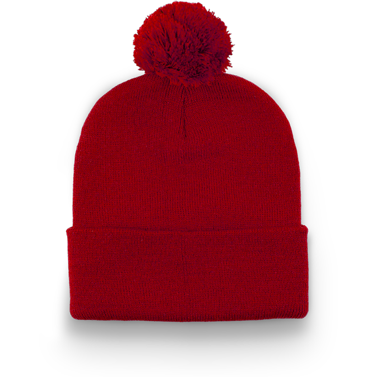 DIVISION TRADITIONAL SOLID CUFF TOQUE WITH POM