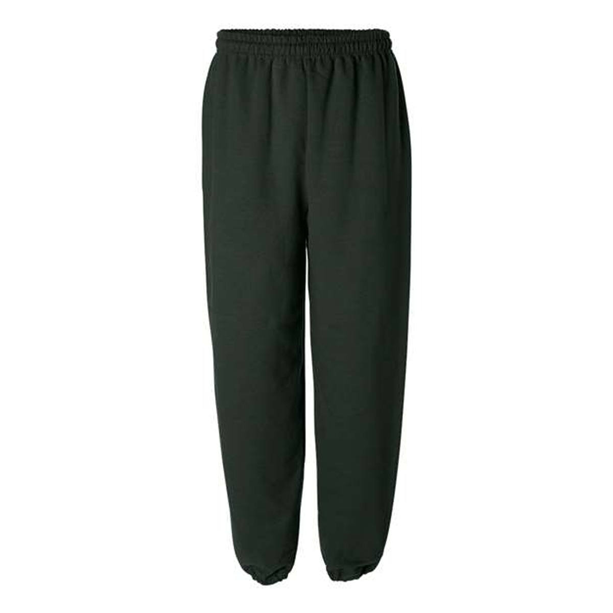 Gildan 18400 Sweatpants – Black, Medium, 50% Cotton 50% Polyester, Drawcord Waist
