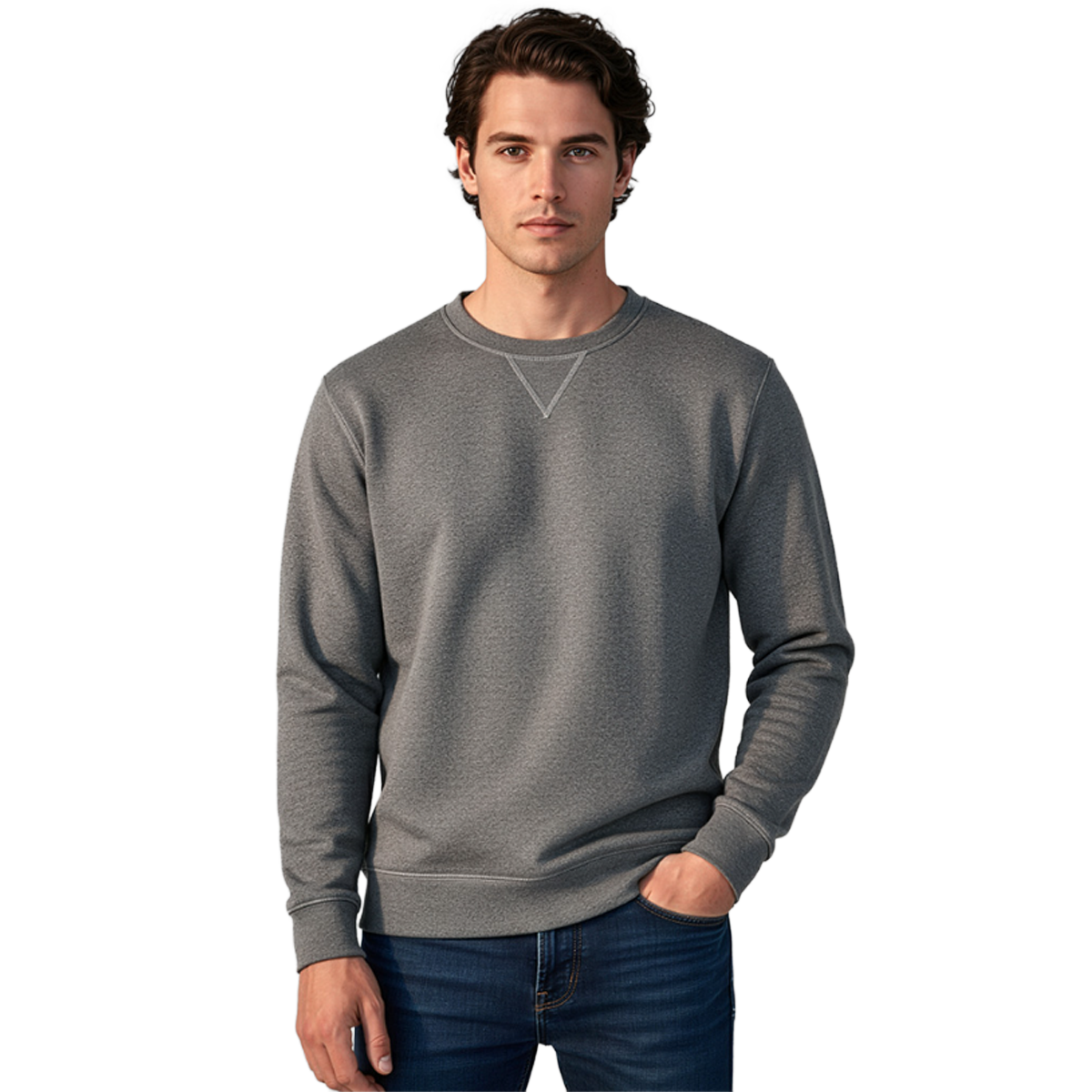 FASHION BIZ MEN'S HYPE CREWNECK SWEATSHIRT