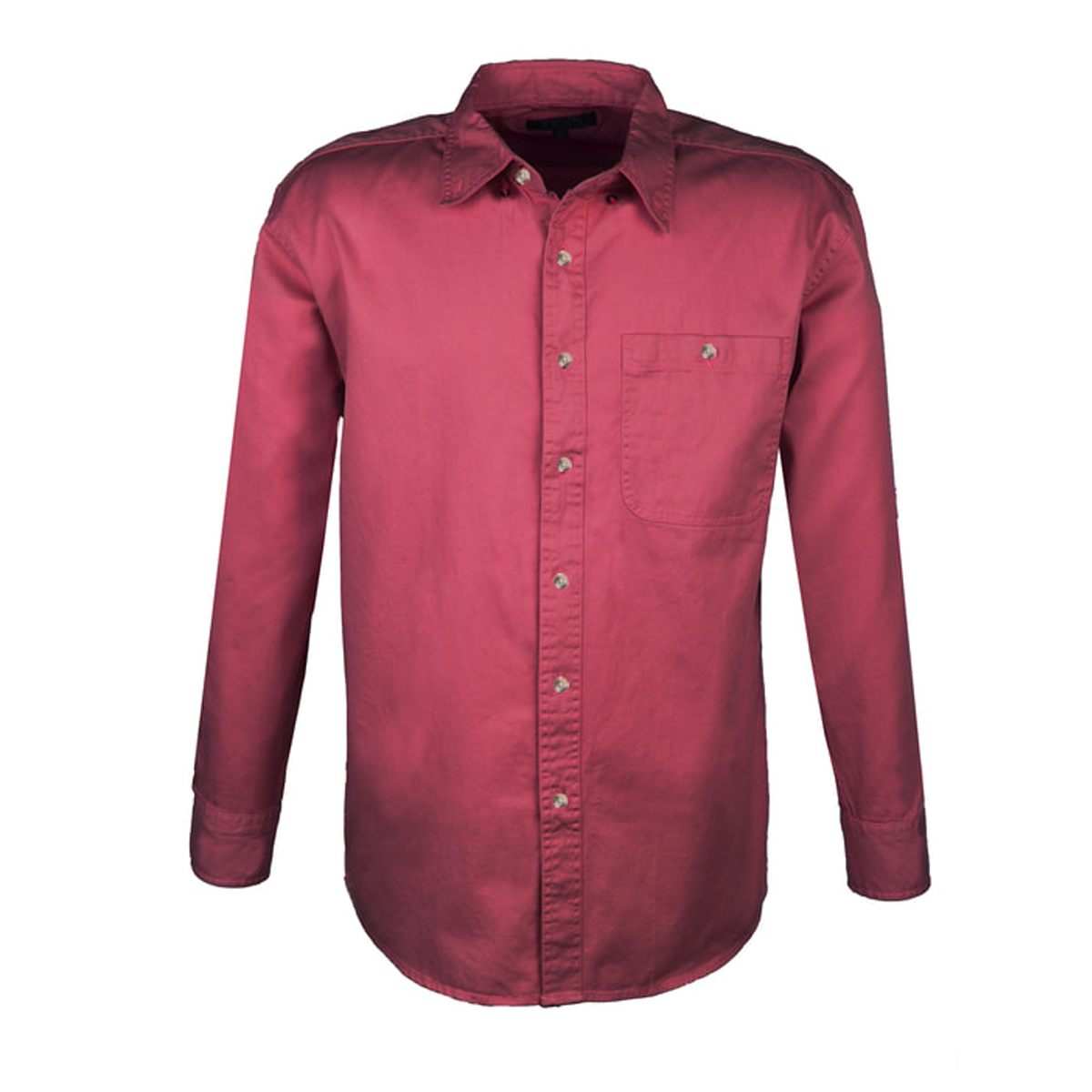 TEXX CANADA MEN'S LONG SLEEVE 100% COTTON TWILL SHIRT