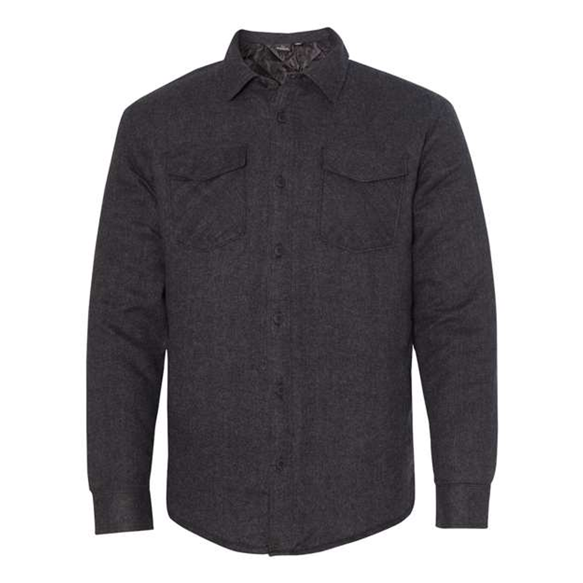 BURNSIDE ADULT QUILTED FLANNEL SHIRT JACKET