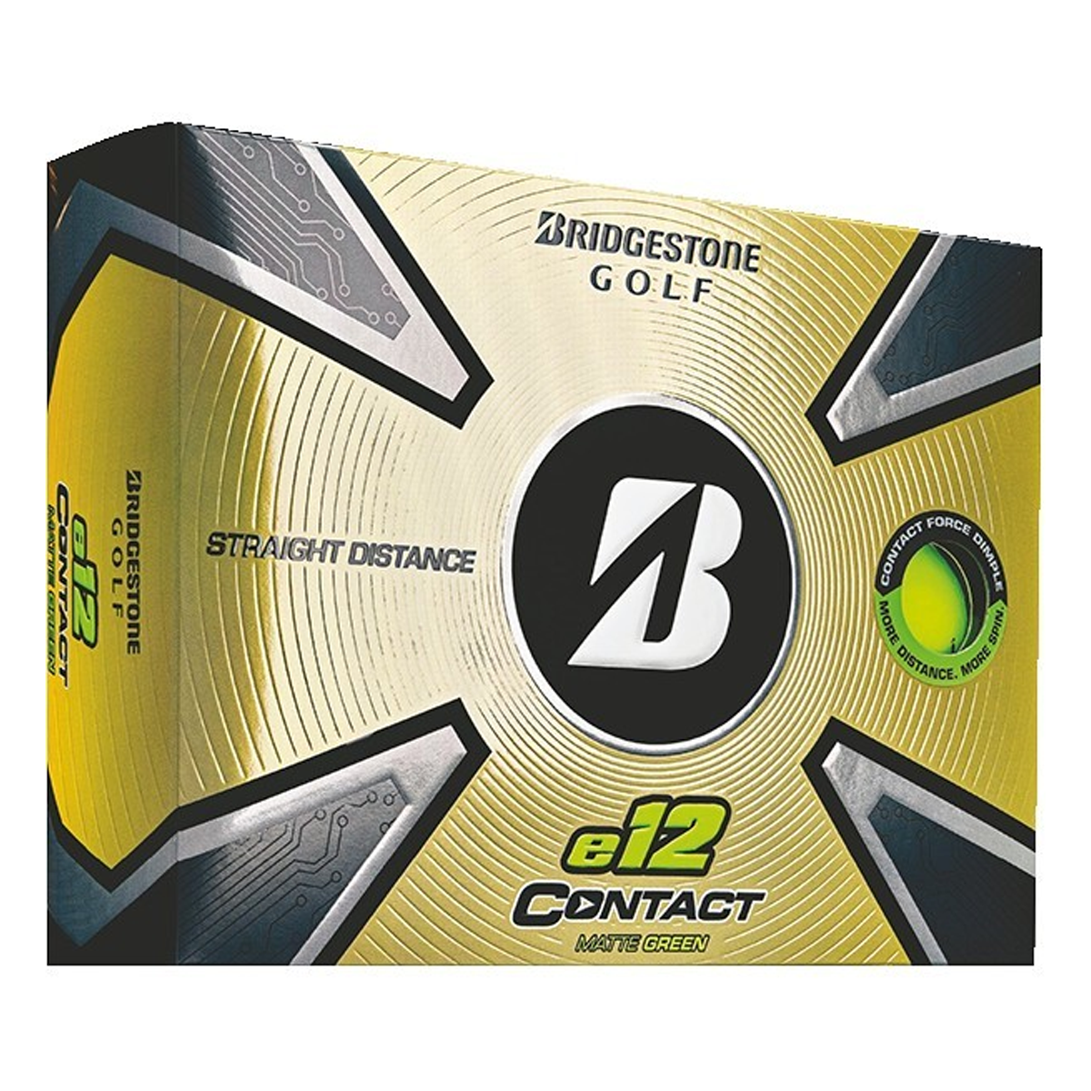 BRIDGESTONE E12 CONTACT GOLF BALLS (DOZEN)