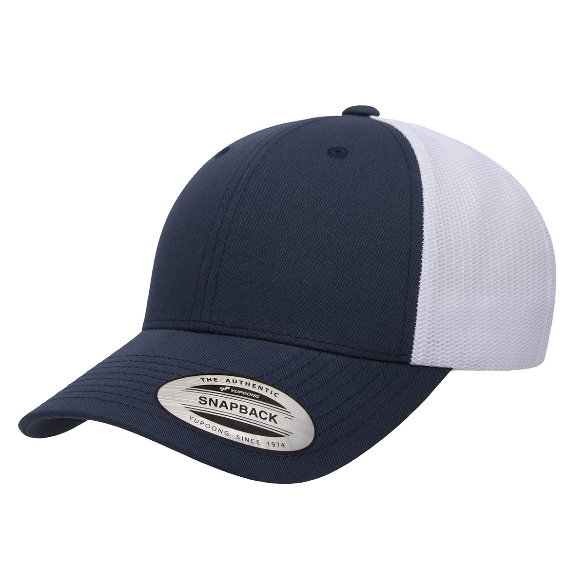 YUPOONG LOW PROFILE 2-TONE TRUCKER CAP