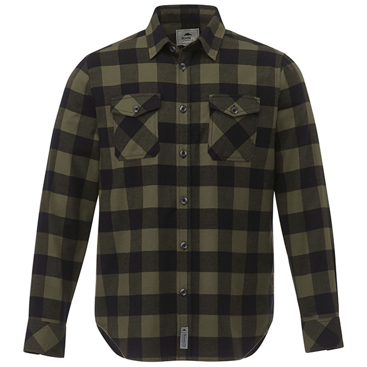 ROOTS73 MEN'S SPRUCELAKE PLAID LONG SLEEVE SHIRT