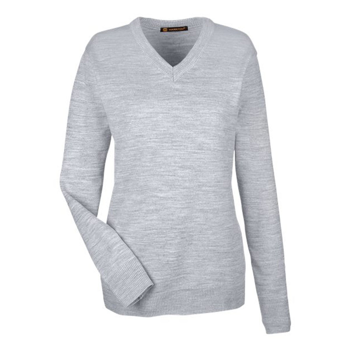 HARRITON LADIES PILBLOC V-NECK SWEATER