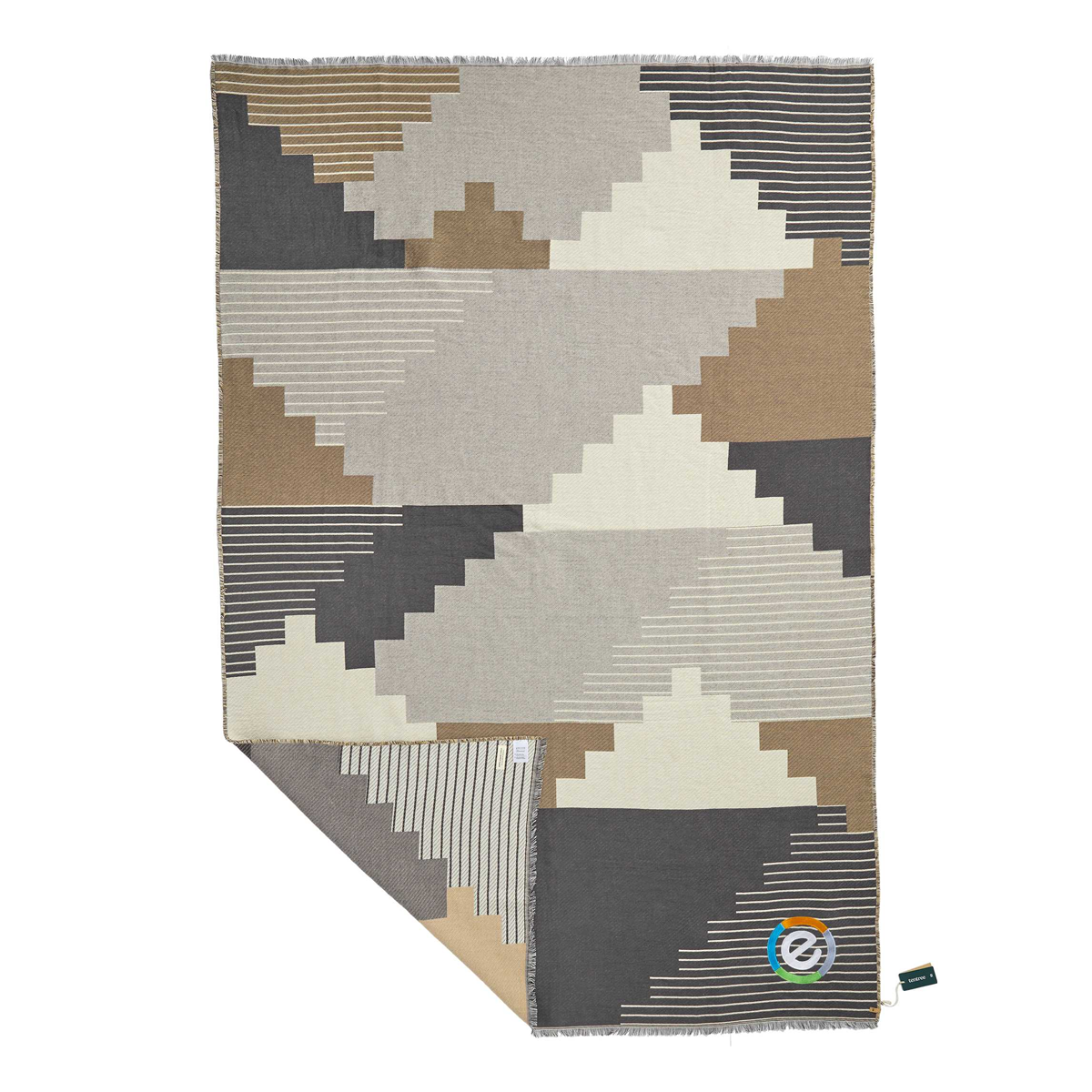 TENTREE ORGANIC COTTON PEAKS WOVEN BLANKET