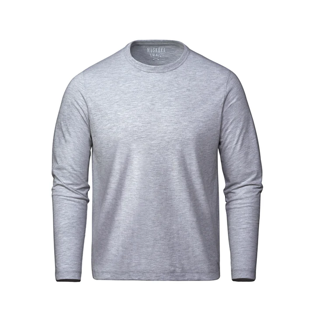 CANADA SPORTSWEAR MEN'S RIVERSIDE COTTON-POLY LONG SLEEVE CREWNECK SHIRT