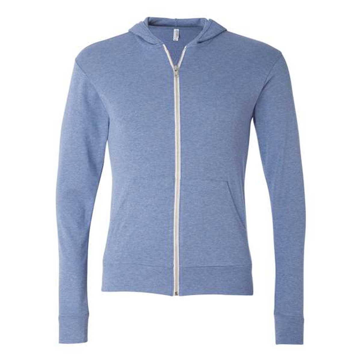 BELLA + CANVAS ADULT TRIBLEND LIGHTWEIGHT FULL-ZIP HOODIE